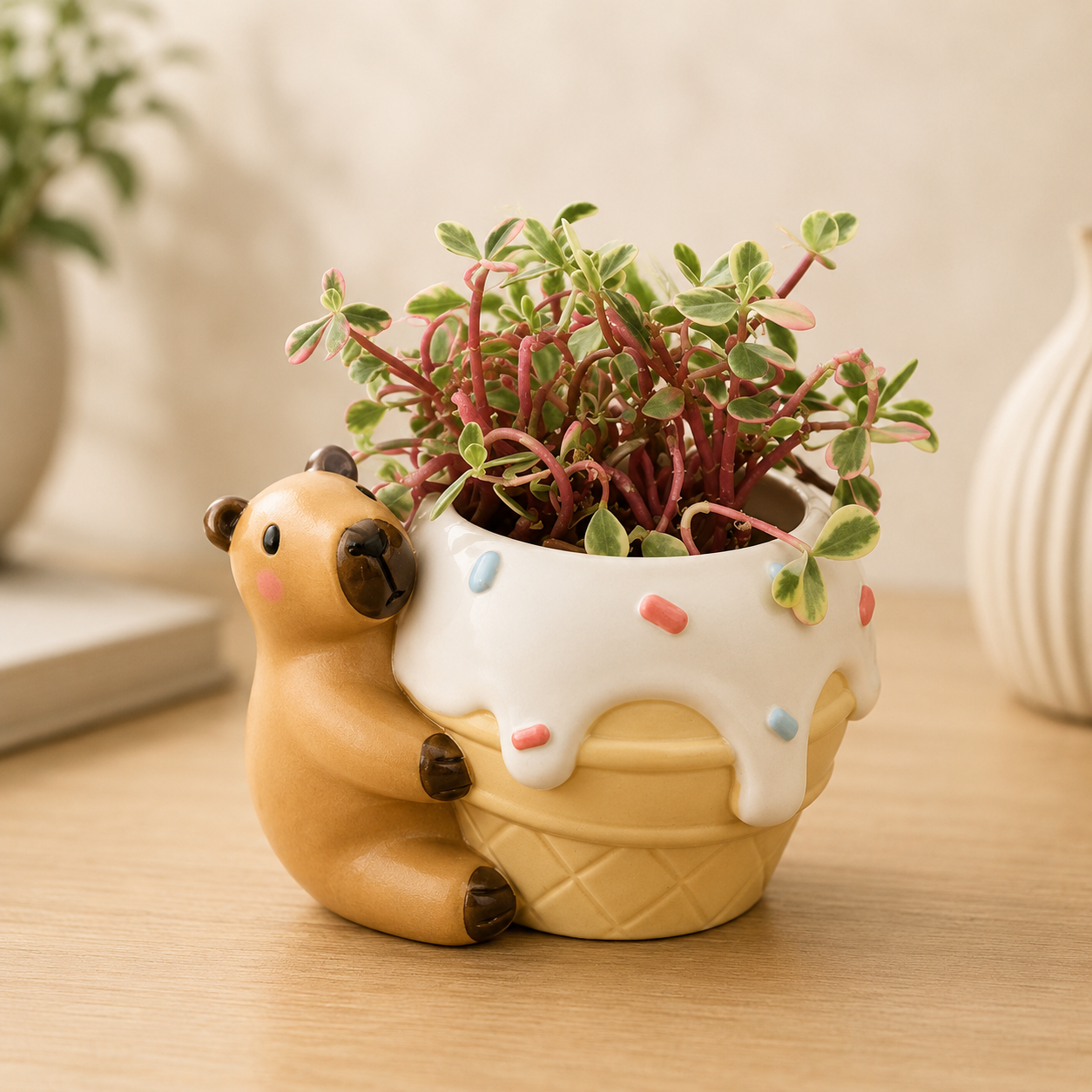 Sundae Capybara Planter